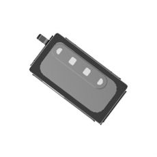 Sítko / držák sluchátka s lepícím těsněním (černý) Xperia Z3 Compact / D5803 - 1284-3296