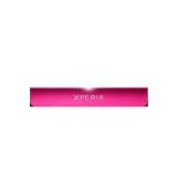 Spodní dekorativní brand štítek (růžový) Xperia Miro / ST23i