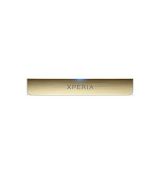 Spodní dekorativní brand štítek (zlatý) Xperia Miro / ST23i