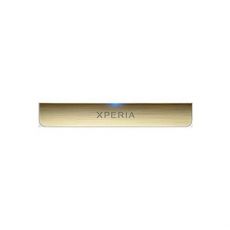 Spodní dekorativní brand štítek (zlatý) Xperia Miro / ST23i