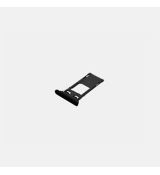 Držák SIM a SD karty s krytkou (černý) Xperia XZ / F8331 - 1304-9102