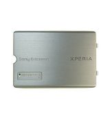 Kryt baterie (stříbrný) Xperia X1
