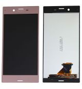 Sony Xperia XZ, XZ Dual / F8331, F8332 originální LCD displej + dotyk Pink / růžový (Service Pack) - 1304-9087