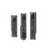 Krytky SET -  MicroSD + SIM + USB Black / černé OEM Xperia Z1 Compact / D5503 - 1275-0113 - 1274-9978 - 1275-0106