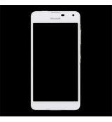 Nokia Lumia 650 dotyková deska + LCD displej + přední kryt White - 00814H6