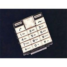 Sony Ericsson K220i Klávesnice (bílá) - A/404-22130-0001