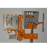 Sony Ericsson Z555i Modul čtečky SIM a M2 paměťové karty - 1201-9311
