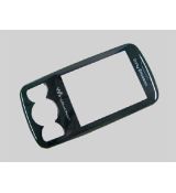 Sony Ericsson Spiro / W100i Horní přední kryt (černý / stříbrný) - A/401-22710-0008