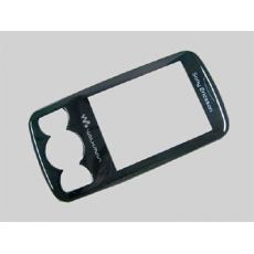 Sony Ericsson Spiro / W100i Horní přední kryt (černý / stříbrný) - A/401-22710-0008