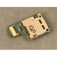 Sony Ericsson G700, G900 PBA modul čtečky / SIM a M2 paměťové karty - 1203-7905