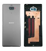 Sony Xperia 10 / I3113, I3123, I4113, I4193 originální zadní kryt / rám Silver / stříbrný (Service Pack) - 78PD0300020