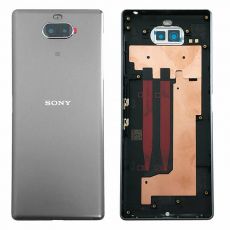 Sony Xperia 10 / I3113, I3123, I4113, I4193 originální zadní kryt / rám Silver / stříbrný (Service Pack) - 78PD0300020