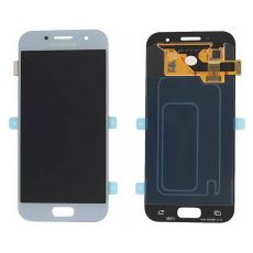 Samsung A3 2017 Galaxy A320F originální LCD displej + dotyk Blue / modrý (Service Pack) - GH97-19732C