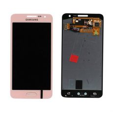 Samsung A3 2017 Galaxy A320F originální LCD displej + dotyk Pink / růžový (Service Pack) - GH97-19732D