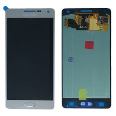 Samsung A5 2015 Galaxy A500F originální LCD displej + dotyk Silver / stříbrný (Service Pack) - GH97-16679C