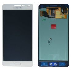 Samsung A5 2015 Galaxy A500F originální LCD displej + dotyk White / bílý (Service Pack) - GH97-16679A