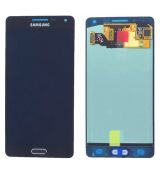 Samsung A5 2015 Galaxy A500F originální LCD displej + dotyk Black / černý (Service Pack) - GH97-16679B