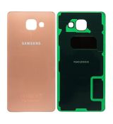 Samsung A5 2016 Galaxy A510F originální kryt baterie Pink / růžový (Service Pack) - GH82-11020D