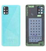 Samsung A51 Galaxy A515F originální  kryt baterie Crush Blue / zelený / modrý (Service Pack) - GH82-21653C