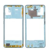 Samsung A51 Galaxy A515F originální střední kryt rám Crush Blue / zelený - GH98-45033C