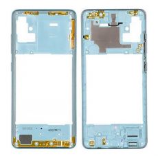 Samsung A51 Galaxy A515F originální střední kryt rám Crush Blue / zelený - GH98-45033C