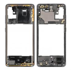 Samsung A51 Galaxy A515F originální střední kryt rám Crush Black / černý - GH98-45033B