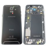 Samsung A6 2018 Galaxy A600F originální DUAL kryt baterie Black / černý (Service Pack) - GH82-16423A