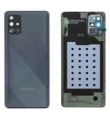 Samsung A71 Galaxy A715F originální zadní kryt baterie Black / černý (Service Pack) - GH82-22112A
