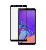 Tvrzené sklo 5D pro Samsung Galaxy A7 2018 / A750F Black / černé