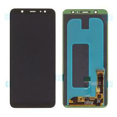 Samsung A6+ 2018 Galaxy A605F originální LCD displej + dotyk Black / černý (Service Pack) - GH97-21878A