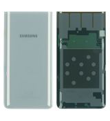 Samsung A80 Galaxy A805F originální zadní kryt baterie Silver / stříbrný - GH82-20055B