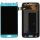 Samsung S6 Galaxy G920F originální LCD displej + dotyk Blue / modrý (Service Pack) - GH97-17260D