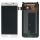 Samsung S6 Galaxy G920F originální LCD displej + dotyk White / bílý (Service Pack) - GH97-17260B