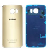 Samsung S6 Galaxy G920F originální kryt baterie Gold / zlatý - GH82-09548C