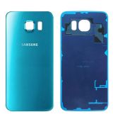 Samsung S6 Galaxy G920F originální kryt baterie Blue / modrý - GH82-09548D