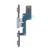 Sony Xperia 10 Plus / I3213, I3223, I4213, I4293 originální flex bočních tlačítek + čtečka dotyku Silver / stříbrný - C/76730004700