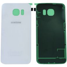 Samsung S6 Edge Galaxy G925F originální zadní kryt baterie White / bílý (Service Pack) - GH82-09602B