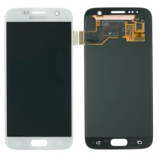 Samsung S7 Galaxy G930F originální LCD displej + dotyk White / bílý (Service Pack) - GH97-18523D, GH97-18761D