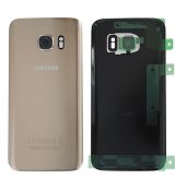 Samsung S7 Galaxy G930F originální zadní kryt baterie Gold / zlatý (Service Pack) - GH82-11384C