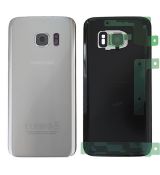 Samsung S7 Galaxy G930F originální zadní kryt baterie Silver / stříbrný (Service Pack) - GH82-11384B