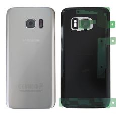 Samsung S7 Galaxy G930F originální zadní kryt baterie Silver / stříbrný (Service Pack) - GH82-11384B
