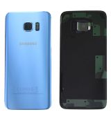 Samsung S7 Edge Galaxy G935F originální zadní kryt baterie Blue / modrý (Service Pack) - GH82-11346F