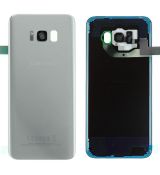Samsung S8 Plus Galaxy G955F originální zadní kryt baterie Silver / stříbrný (Service Pack) - GH82-14015B