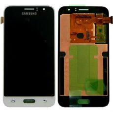 Samsung J1 2016 Galaxy J120F originální LCD displej + dotyk White / bílý (Service Pack) - GH97-18224A