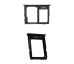 Samsung J4+, J6+ Galaxy J415F, J610F originální SIM + SD držák Black / černý (Service Pack) - GH64-07065A + GH64-07066A