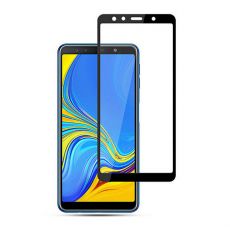 Tvrzené sklo 2,5D Black / černé na LCD pro Samsung Galaxy J4+ / J415F, J6+ / J610F