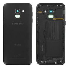 Samsung J6 2018 Galaxy J600F originální zadní kryt baterie / rám Black / černý (Service Pack) - GH82-16868A