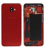 Samsung J6+ Galaxy J610F originální zadní kryt baterie Red / červený (Service Pack) - GH82-17872B