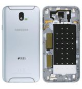 Samsung J7 2017 Galaxy J730F originální zadní kryt baterie / rám Silver / stříbrný (Service Pack) - GH82-14448B