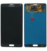 Samsung Note 4 Galaxy N910F originální LCD displej + dotyk Black / černý (Service Pack) - GH97-16565B